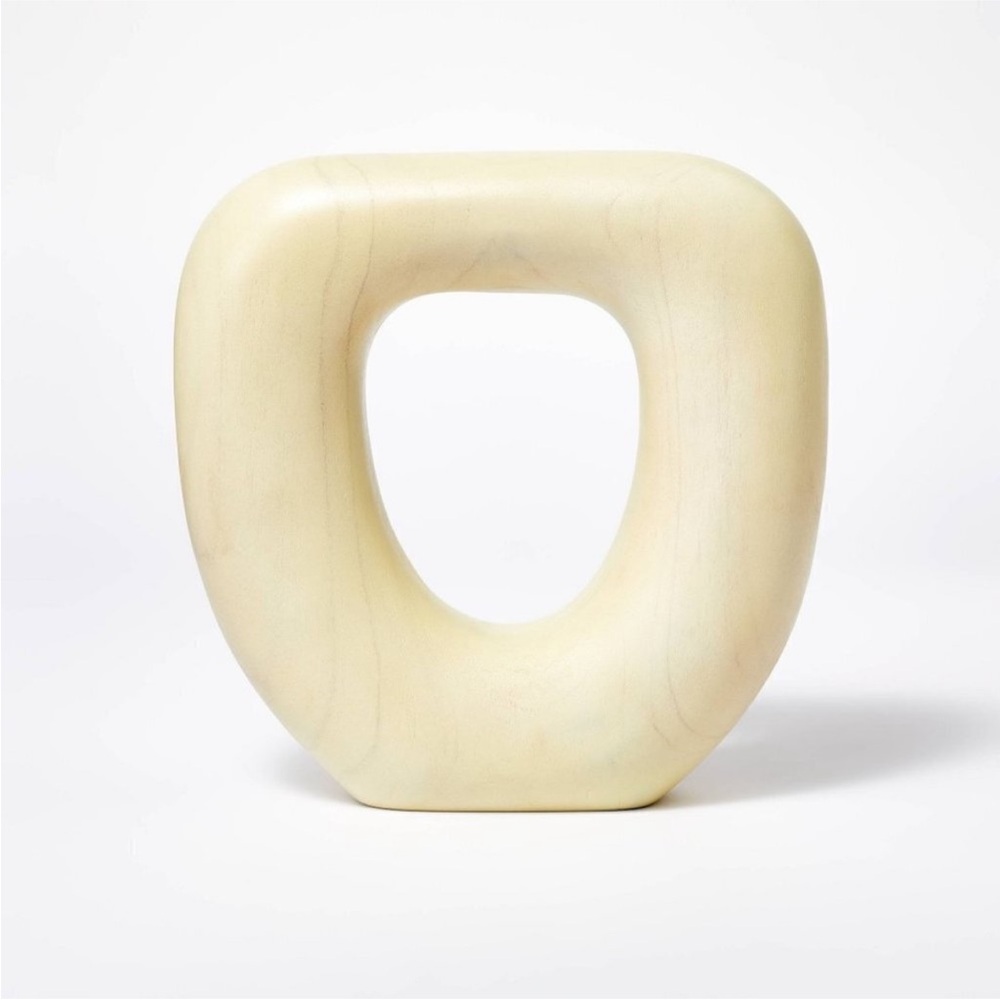 Studio McGee Modern Teak Object Wood
Sculpture